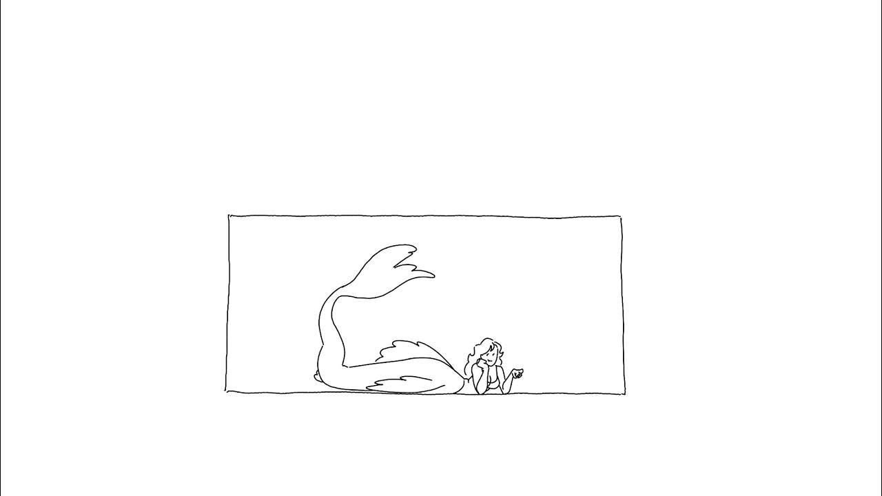 Big fish in a small pond (giantess growth animation)