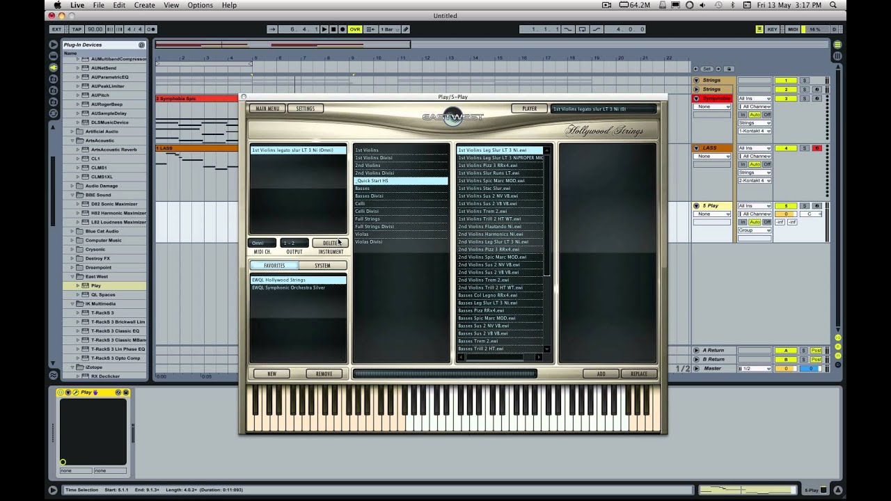 LASS Vs Hollywood Strings (General Comparison)