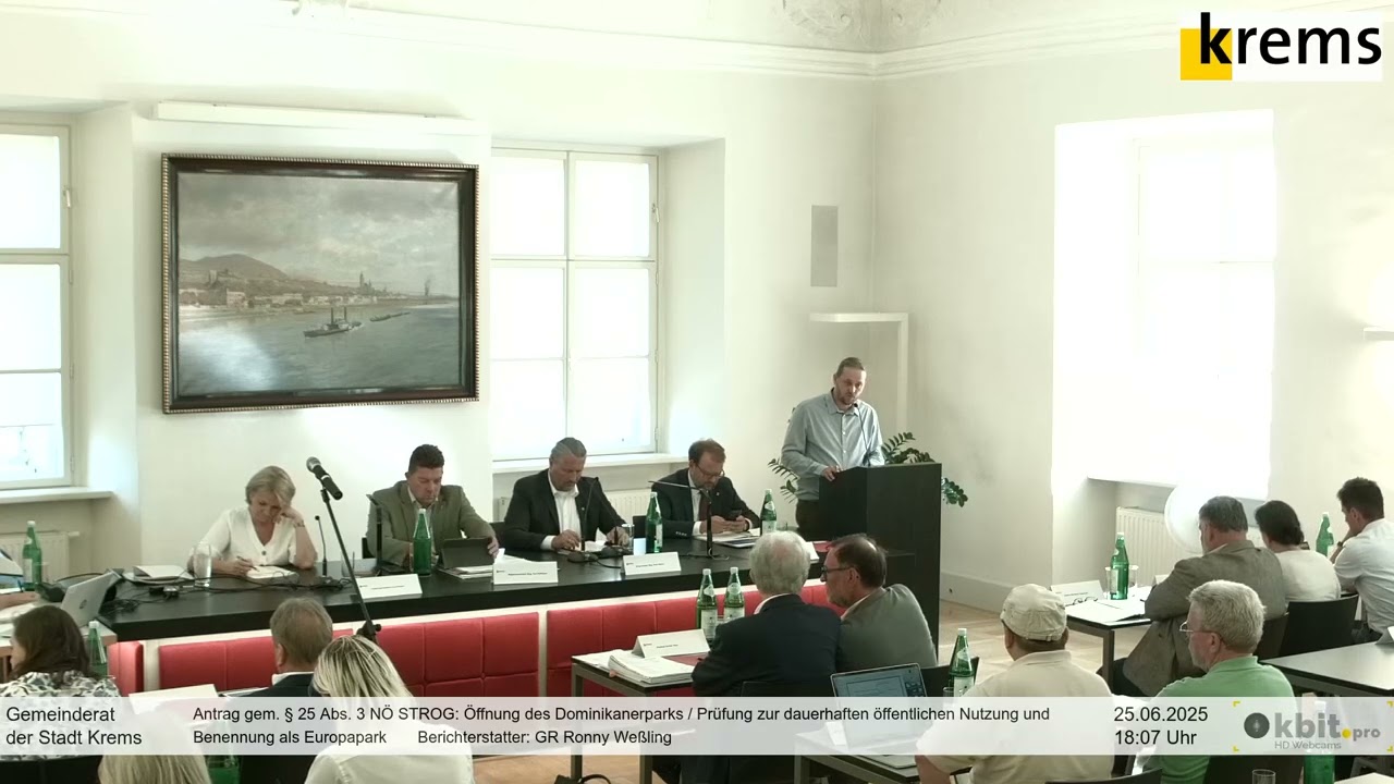 Gemeinderatssitzung 25.06.2025