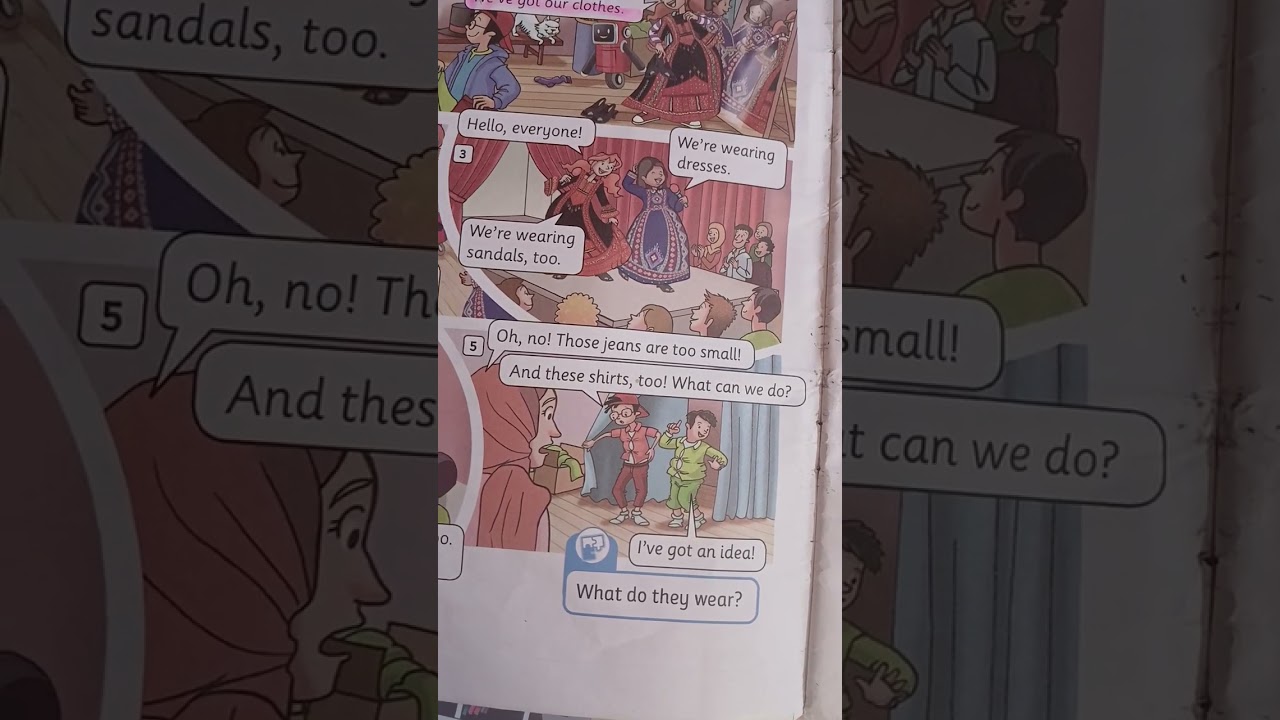 الوحدة الثانية lets drees up