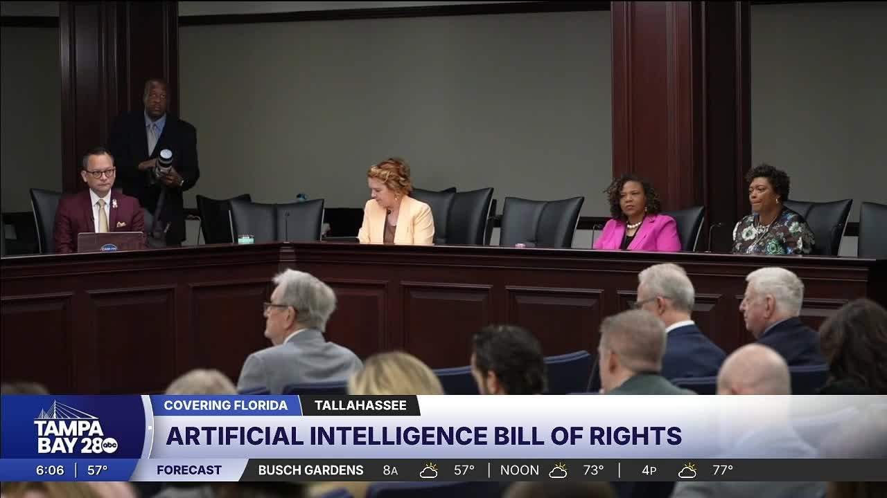 Florida Lawmakers consider bill to set limits on artificial intelligence