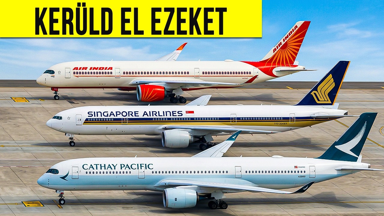 12 légitársaság, amelyet mindenképpen KERÜLJ EL 2026-ban