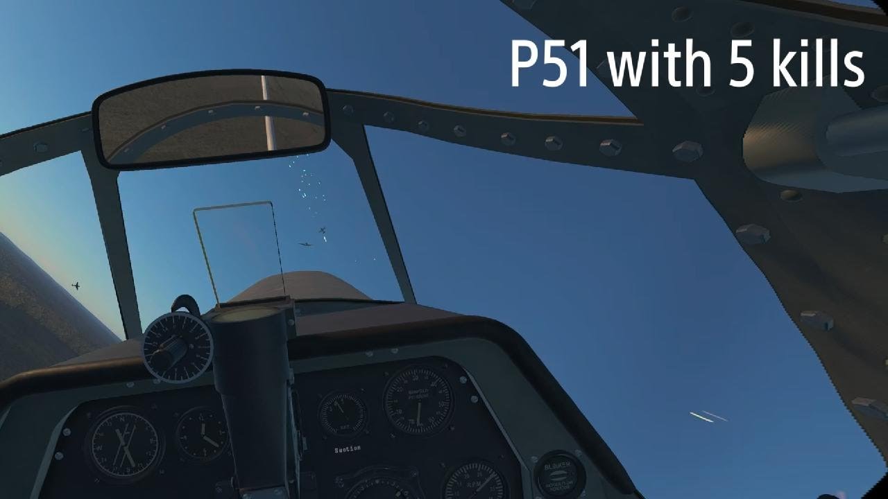 Aces of Thunder PSVR P51 with 5 kills