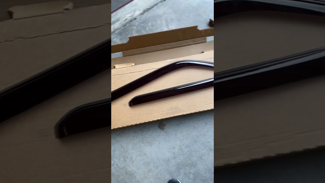 WeatherTech Side Window Deflectors Install on a 5th Gen Toyota 4Runner