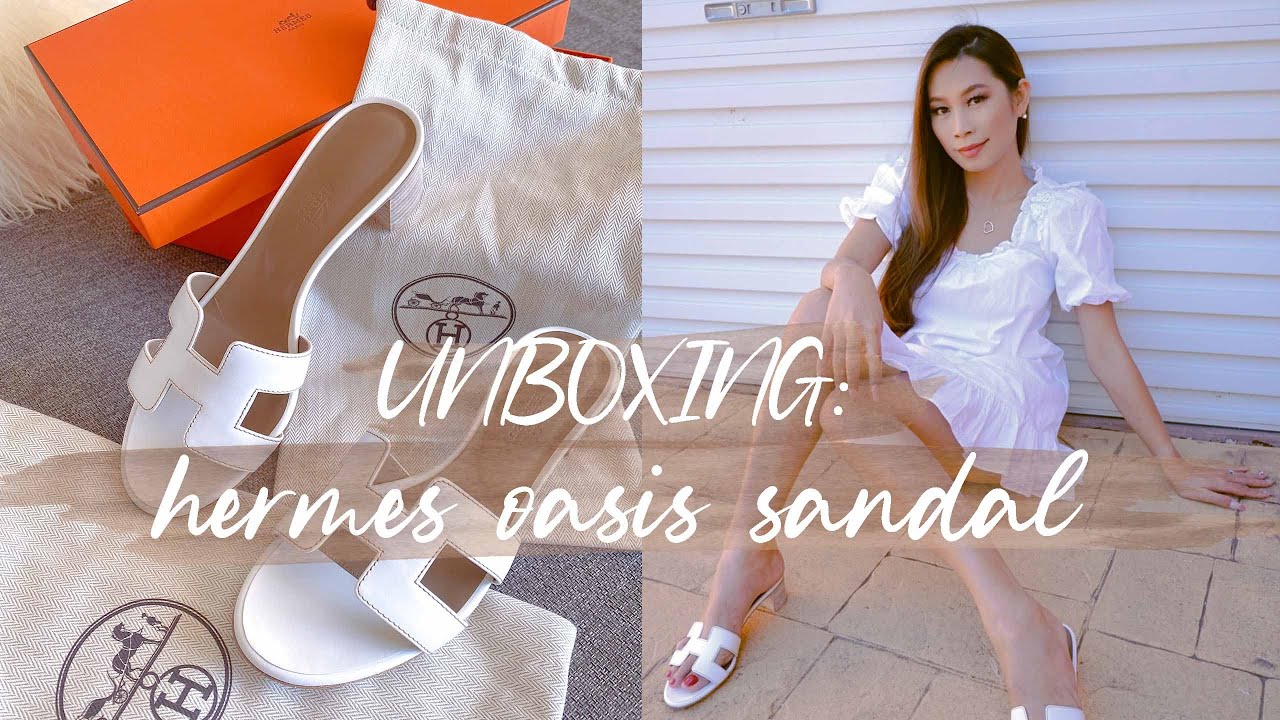 UNBOXING: HERMES OASIS SANDAL | Emem Ibanez