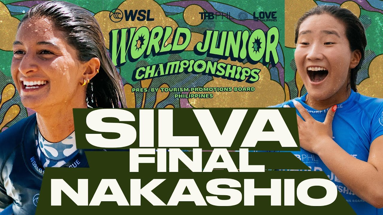 Luana Silva vs Kana Nakashio | WSL World Junior Championships - Tourism Promotions Board Philippines