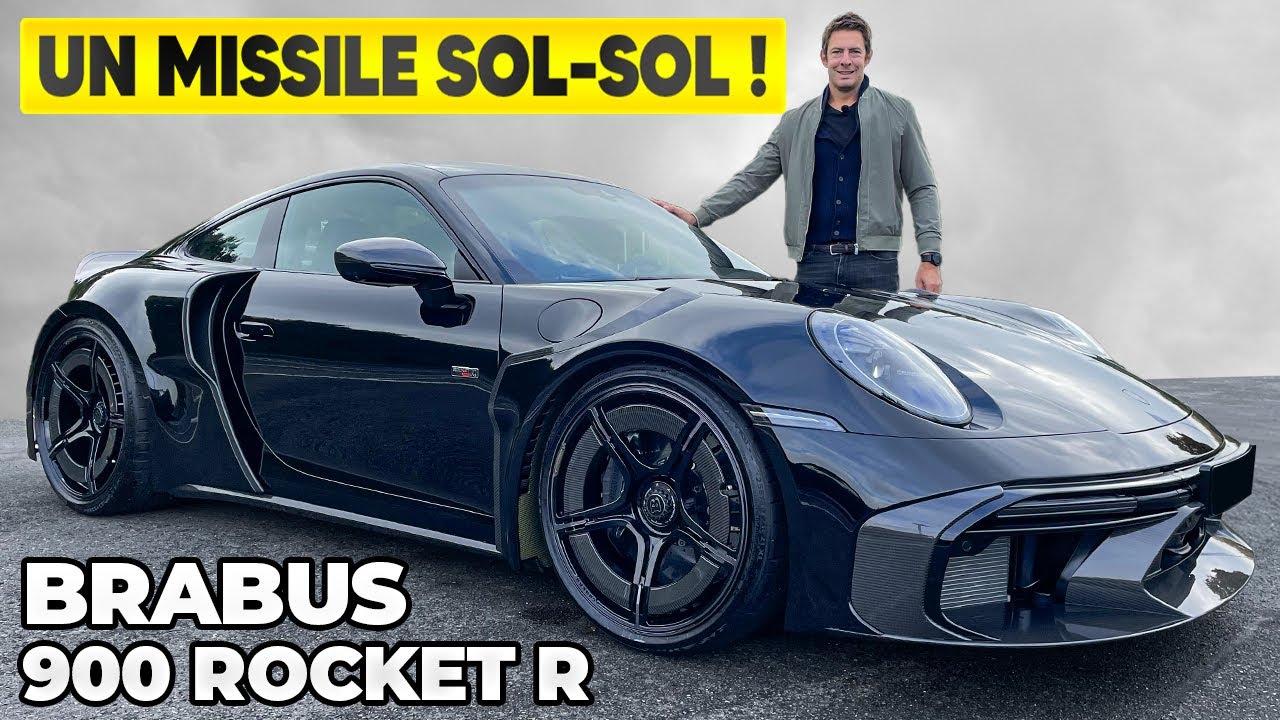 Essai Brabus 900 Rocket R – La 1ère Porsche 911 par Brabus !