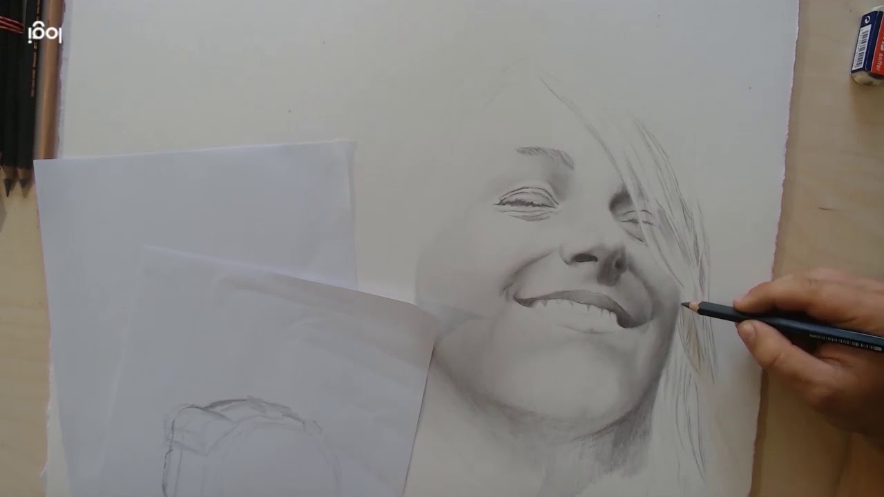 Rysowanie portretu - krok po kroku, część 1 - rysowanie twarzy ołówkiem