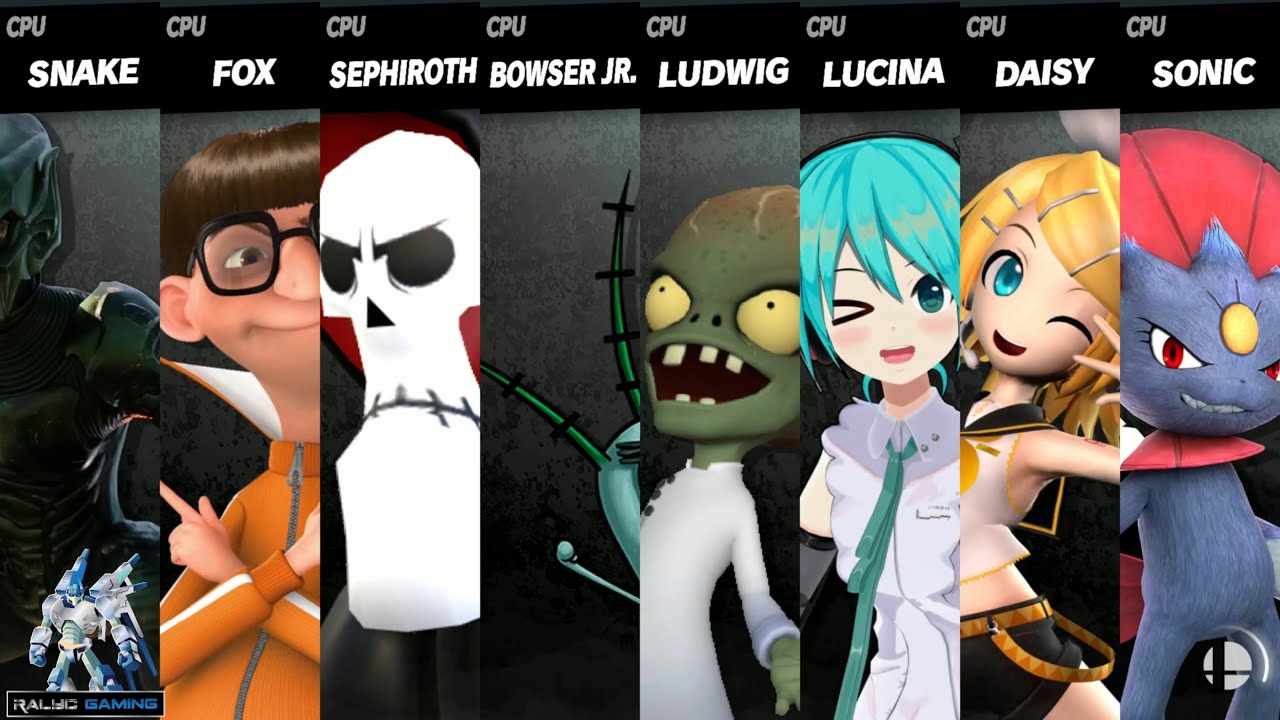 Green Goblin vs Vector vs Grim vs Plankton vs Zomboss vs Miku vs Rin vs Weavile