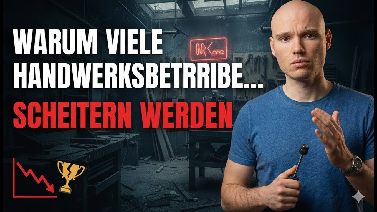Warum viele Handwerksbetriebe die nächsten Jahre scheitern werden