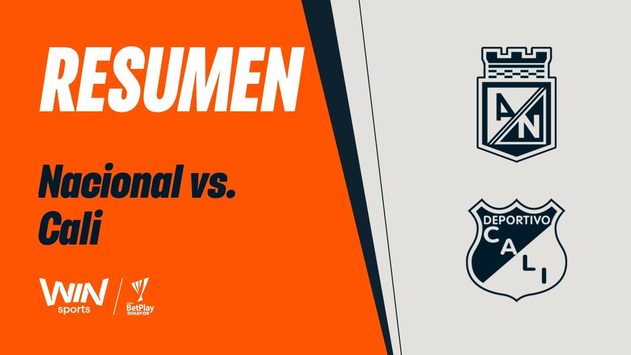 Nacional vs. Cali (resumen y goles) | Liga Betplay Dimayor 2025-2 | Fecha 15