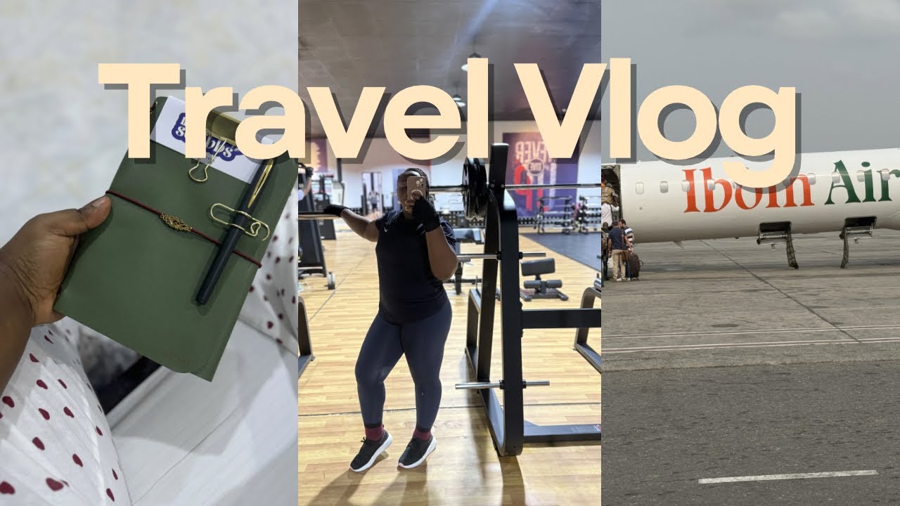 Living in Nigeria: Back to Abuja| Unboxing Temu package| Leather Journal| New Gym wears Ep9