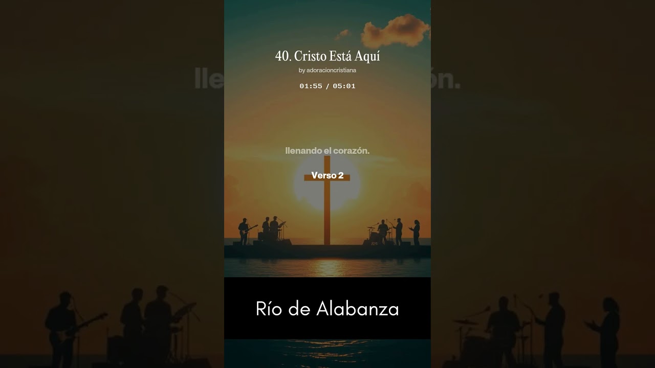 Cristo Está Aquí   #alabanzascristianas #adoración #worshipmusic  #jesús  #CristoVive #Fe #Dios