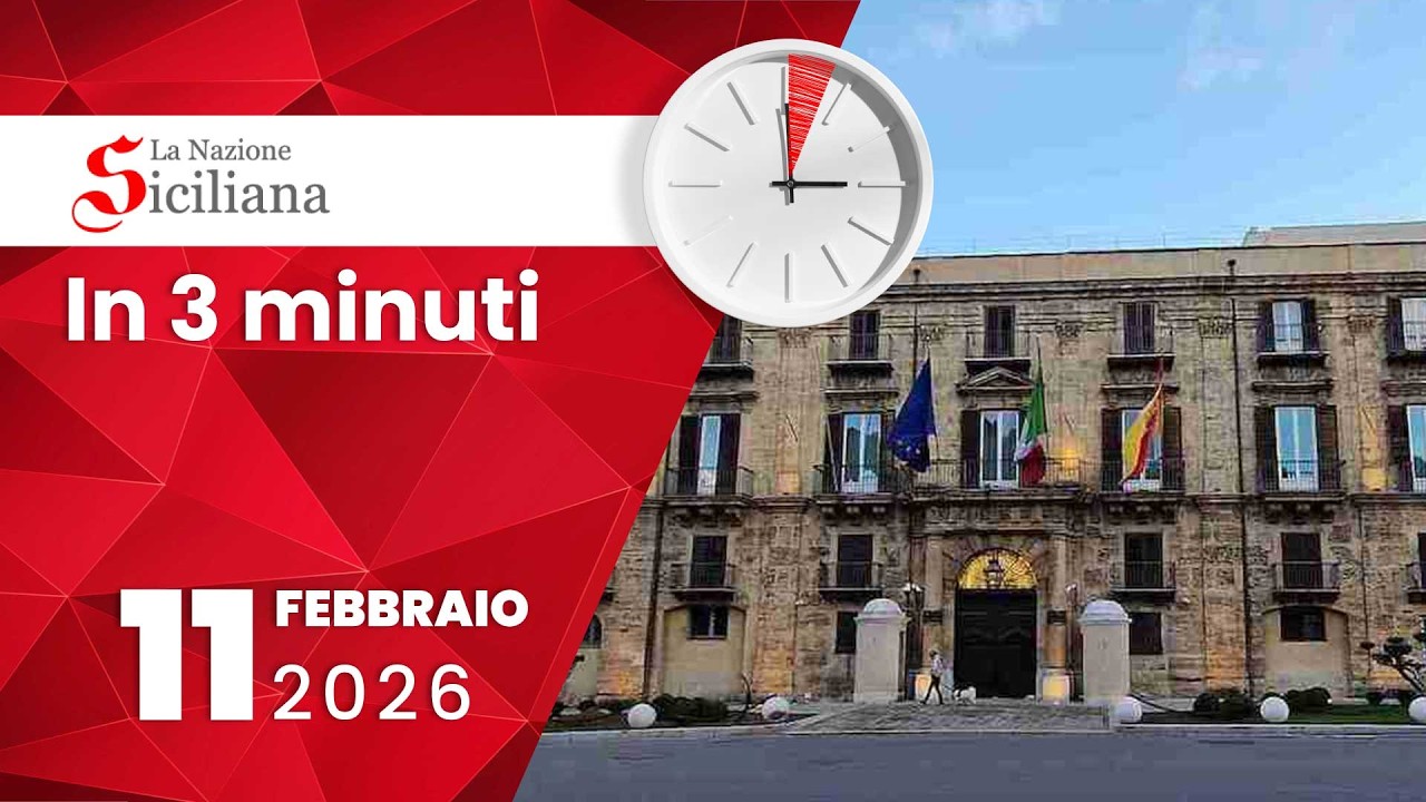 “IN TRE MINUTI” NOTIZIARIO DEL 11 febbraio 2026
