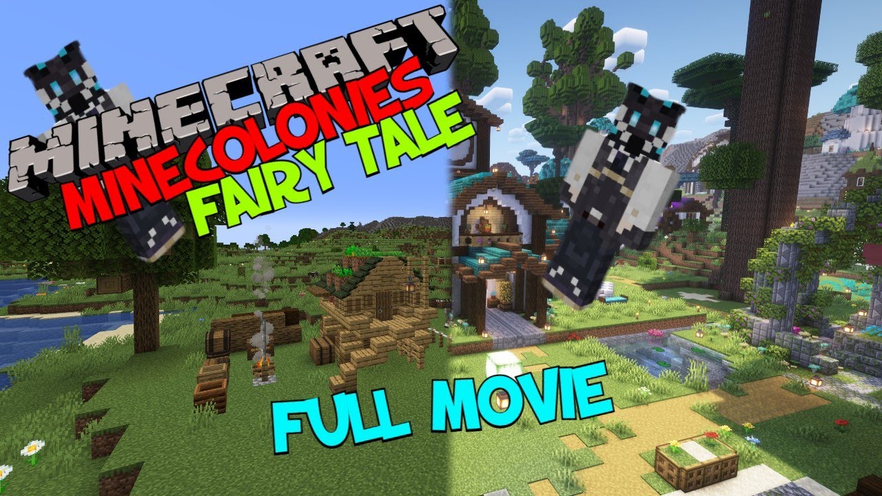 Minecolonies - Fairy Tale THE FULL MOVIE