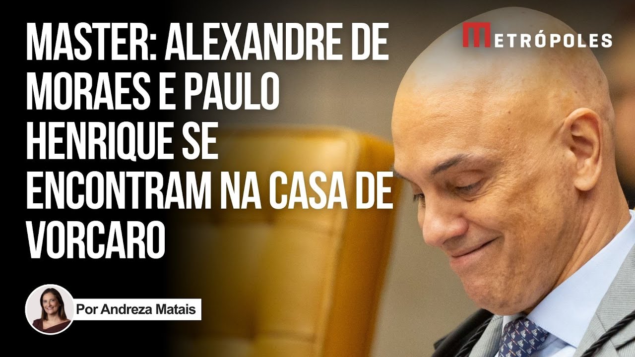 O encontro de Moraes e Paulo Henrique na casa de Vorcaro, do Banco Master