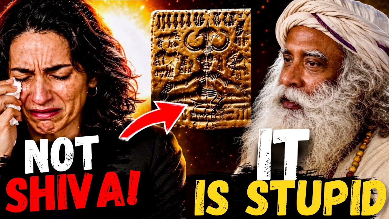 Sadhguru DESTROYS the &ldquo;Not Shiva&rdquo; Claim on Pashupati Seal | Explained