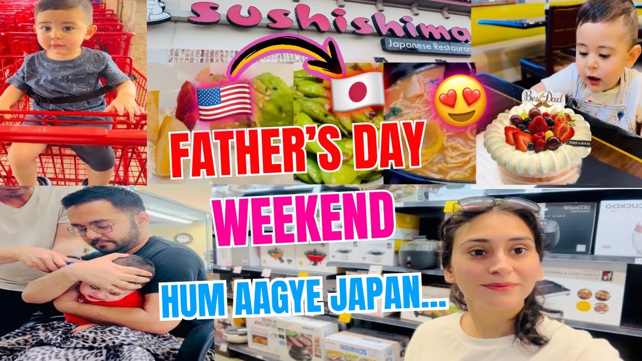 Exploring a Japanese Market and Food in Houston Tx| Father's day special Weekend Vlog