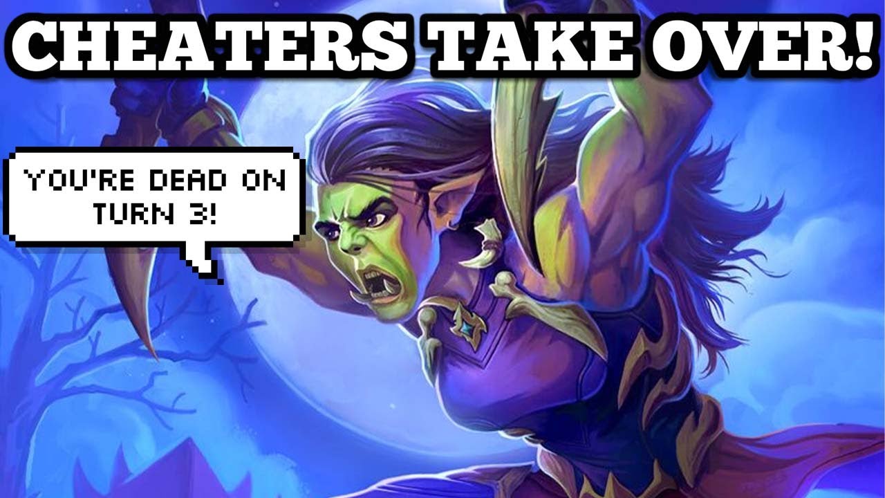 Cheaters have invaded Hearthstone!