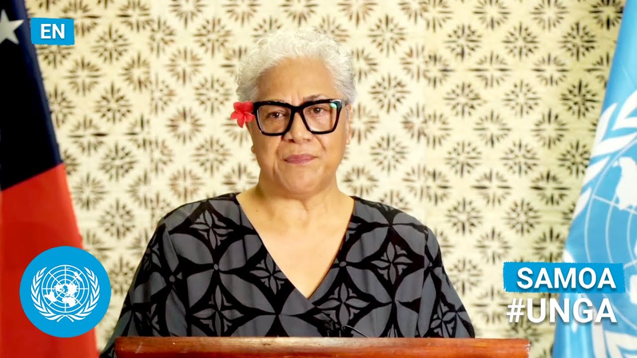 🇼🇸 Samoa - Prime Minister Addresses United Nations General Debate, 76th Session (English) | #UNGA