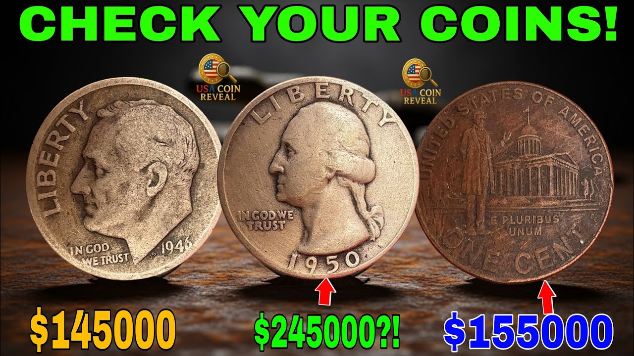 Top 8 Most Valuable USA Rare Coins Worth Up to $500,000 &mdash; Check Your Collection Now!