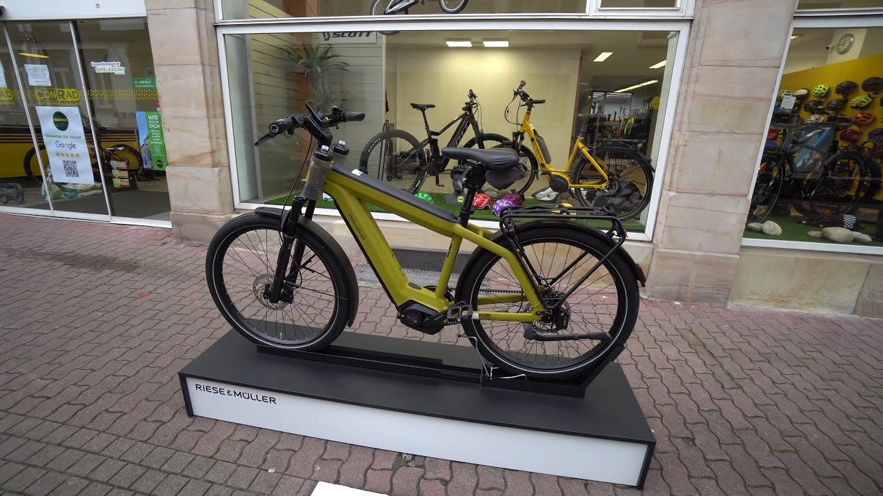E-Bikes Neuheiten 2022 Riese & Müller Supercharger GT Rohloff E14 Curry matt 2022