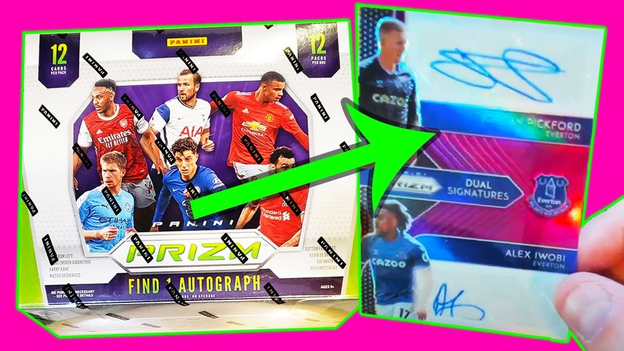 I pulled an AUTOGRAPH Panini Prizm Football Card!!! (Box Break)