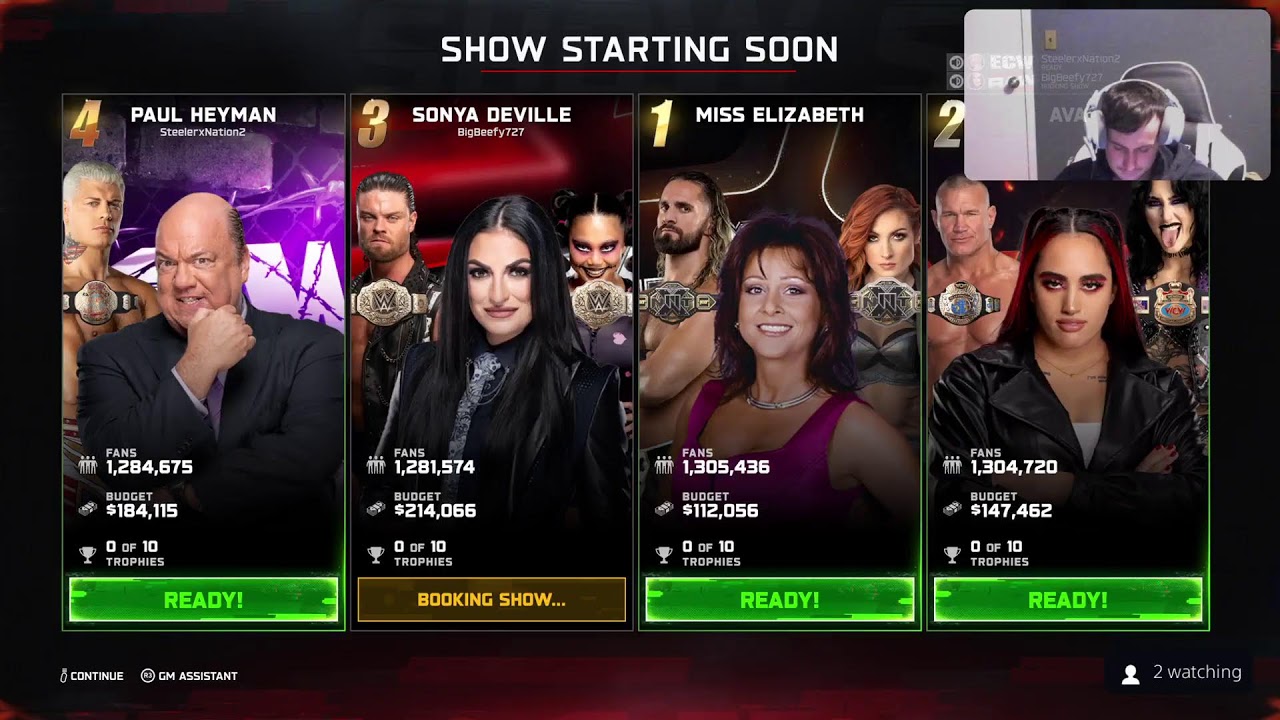 WWE 2k25 LIVE With BEEFY