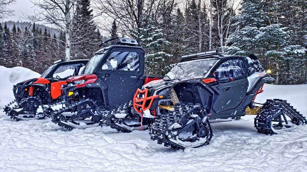 Apache Backcountry LT Tracks Are Insane! Ps. Quebec Is Beautiful!!