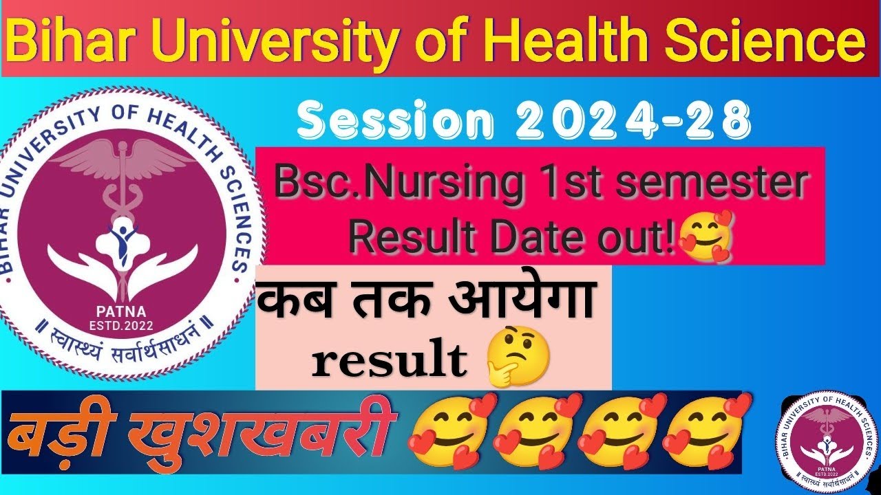 Bsc nursing 1st semester result update! When will the result of BUHS's Bsc nursing 1st semester b...