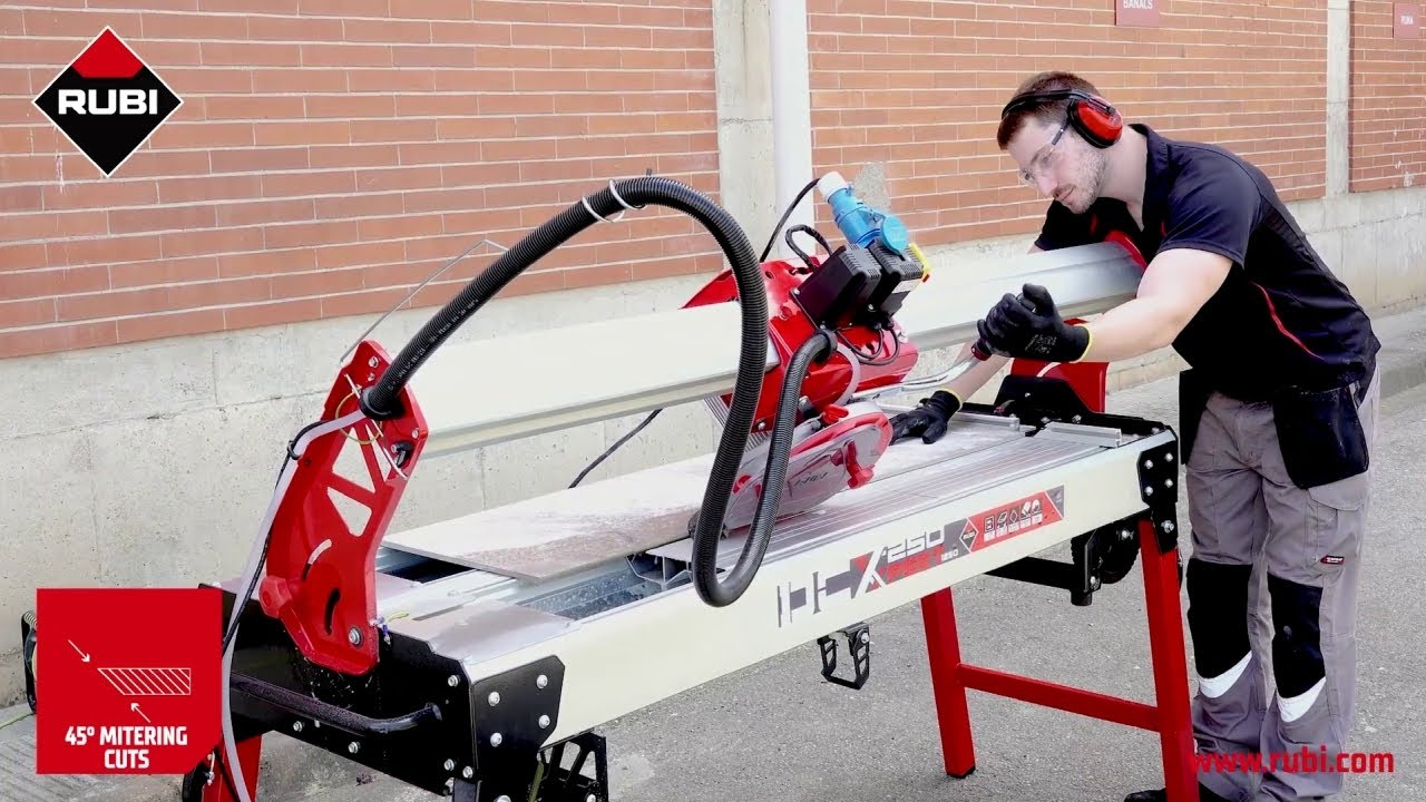 Wellers Hire - Rubi DCX-250 XPERT 1250 Electric Tile Cutter - Manufacturer's Demo