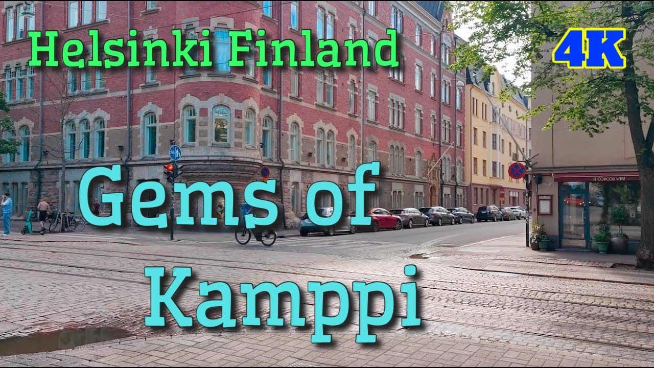 Обнаружение скрытых сокровищ в районе Хельсинки Камппи 4k #helsinkicity #helsinki...