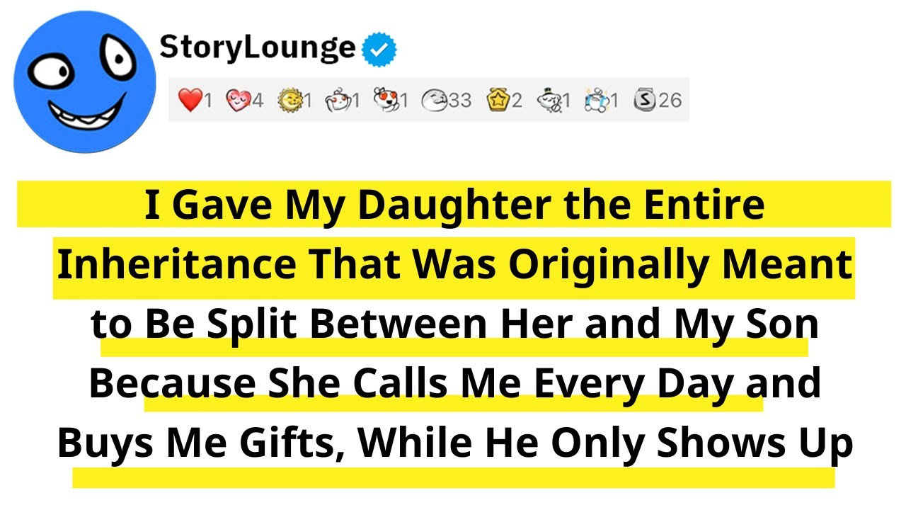 I Gave My Daughter the Entire Inheritance That Was Originally Meant to Be Split Between Her and My..