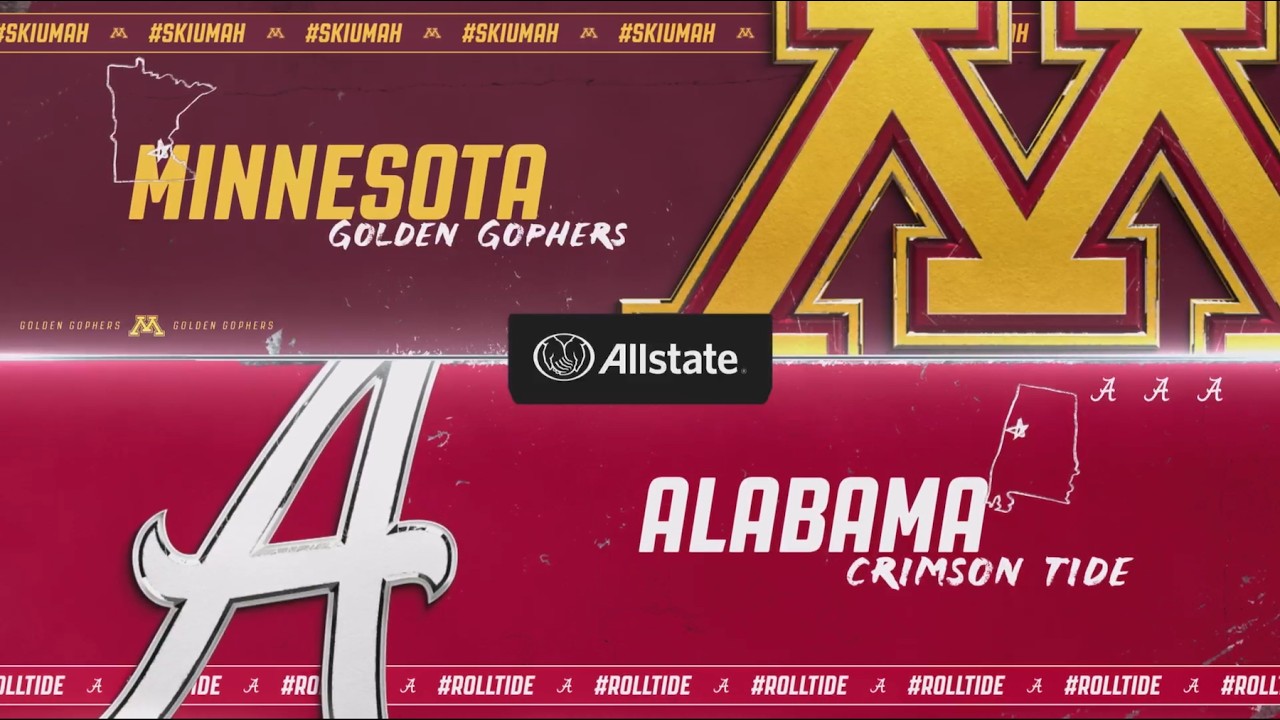 Week 4, 2028 - #23 Minnesota vs #15 Alabama