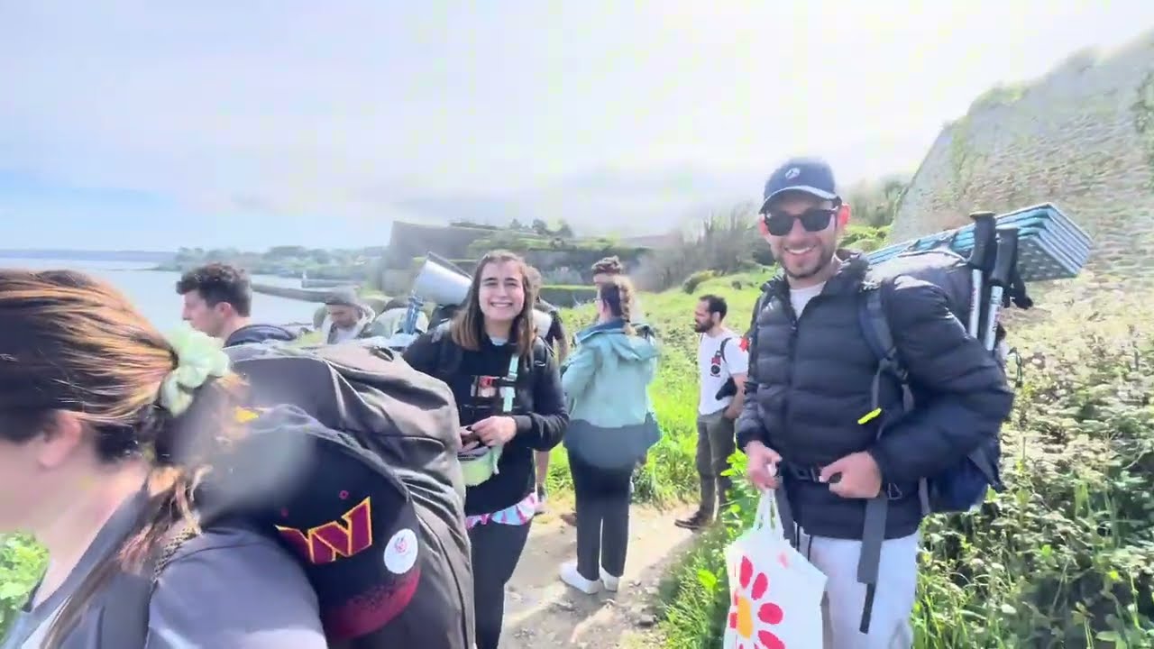 Trekking GR 340 Belle île en mer Avril  2024 #olamistmande  #olamifrance  #outdoortrips