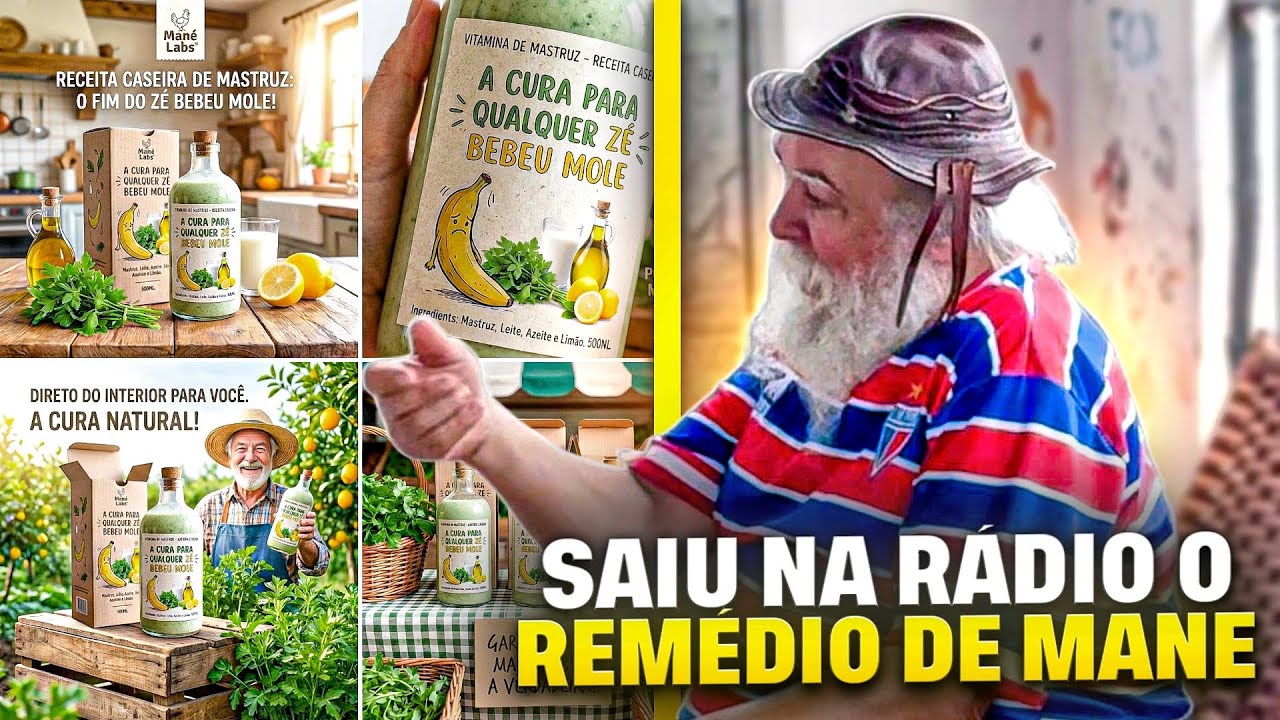 LUIZ DO SOM ESCUTOU NA RÁDIO A NOTÍCIA DO REMÉDIO DE MANETIKIN | MANETIKIN 