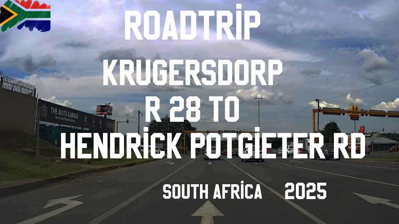 🇿🇦Roadtrip Krugersdorp R 28 to Hendrick Potgieter Rd 2025 South Africa