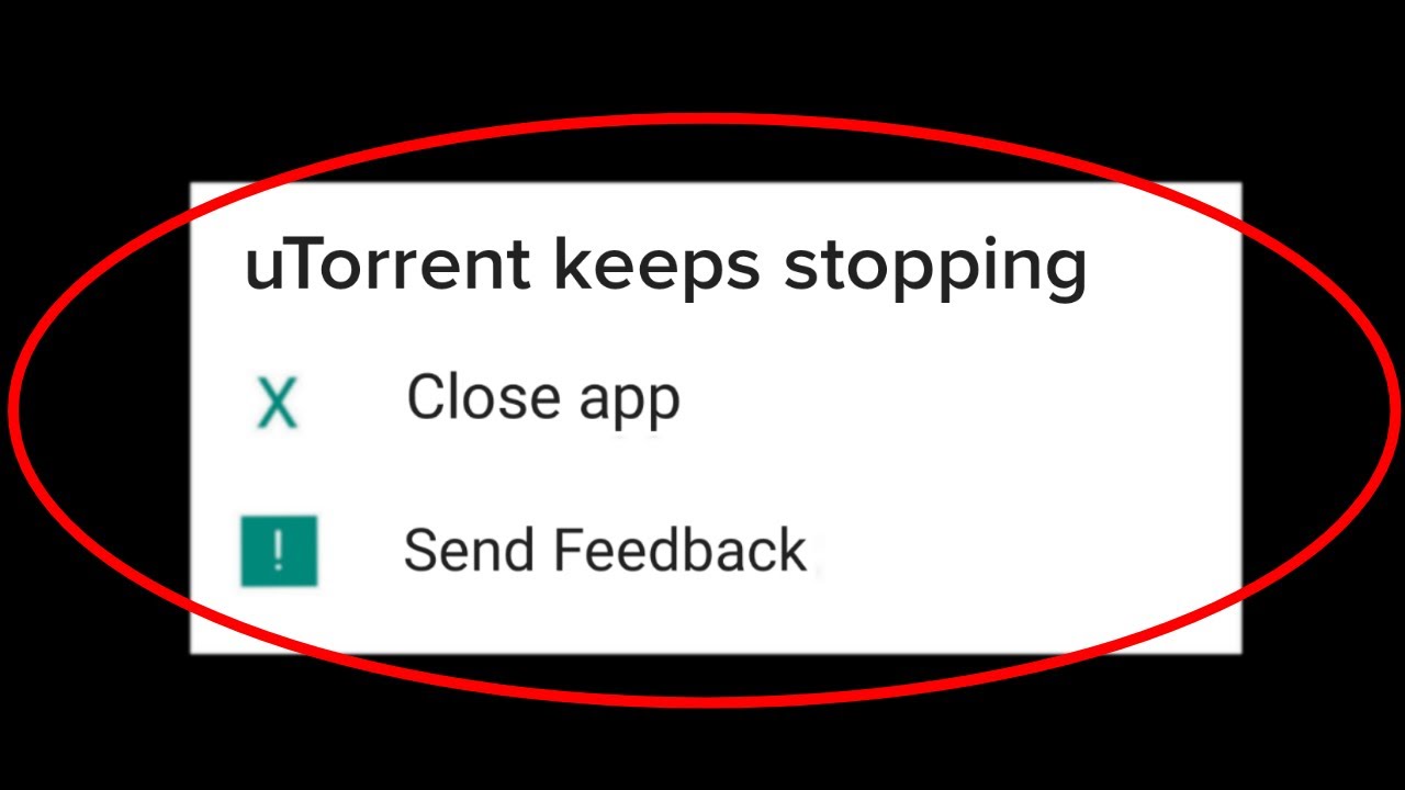 How To Fix uTorrent Keeps Stopping Error Android & Ios - utorrent Not Open Problem Android & Ios