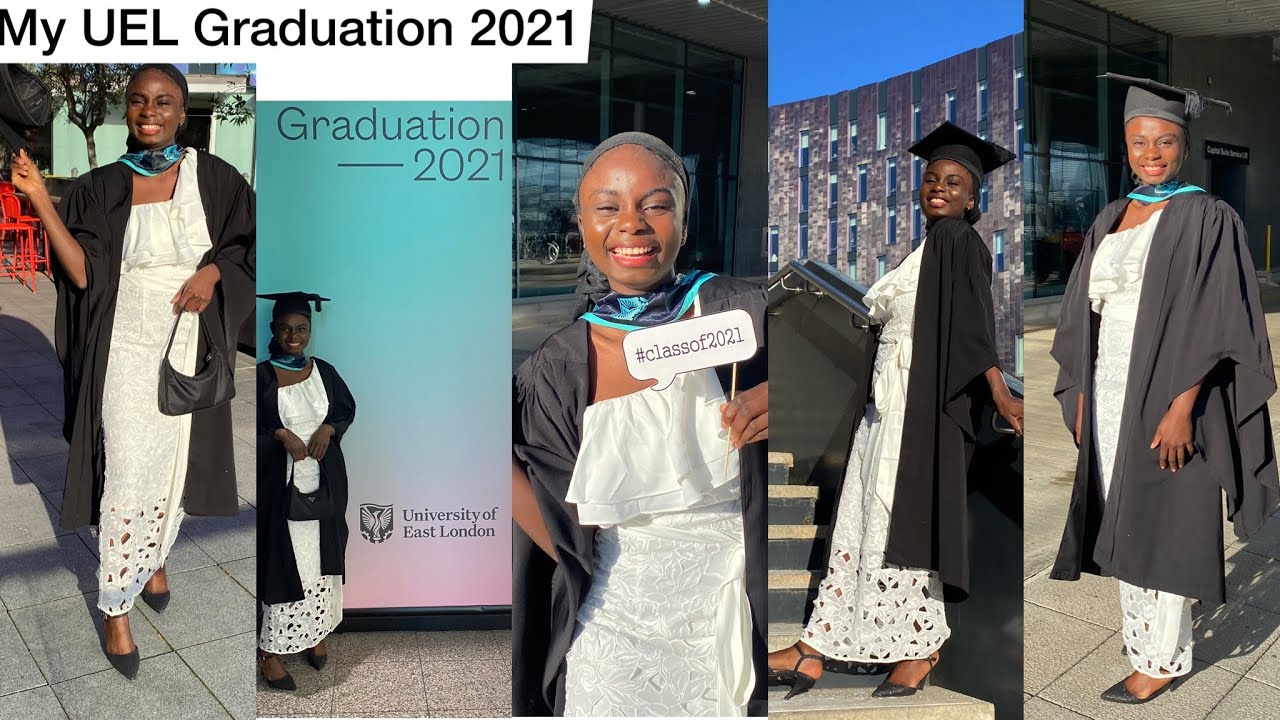 My University of East London Graduation Day Vlog 2021- Journey of a Nigerian in a London University