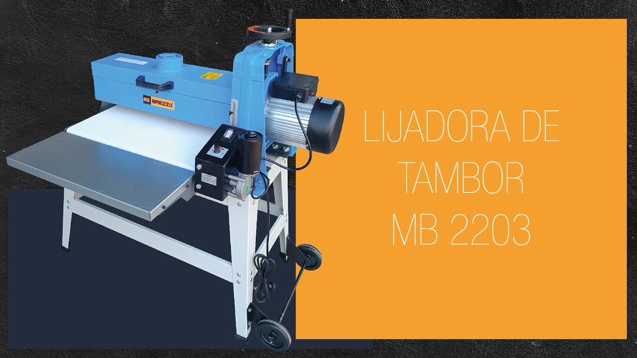 Lijadora de Tambor - MB2203 - MB brezzo