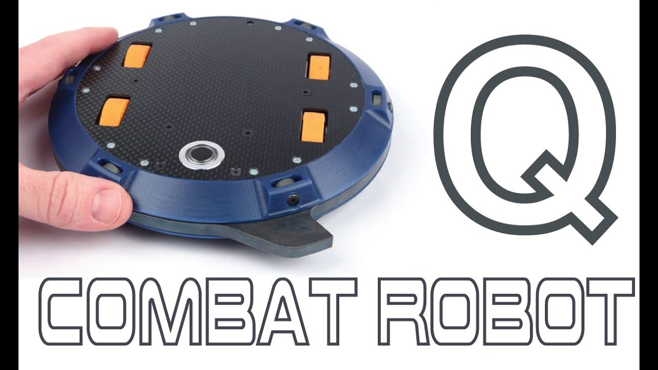 Q - 3lb Beetleweight Combat Robot Ringspinner