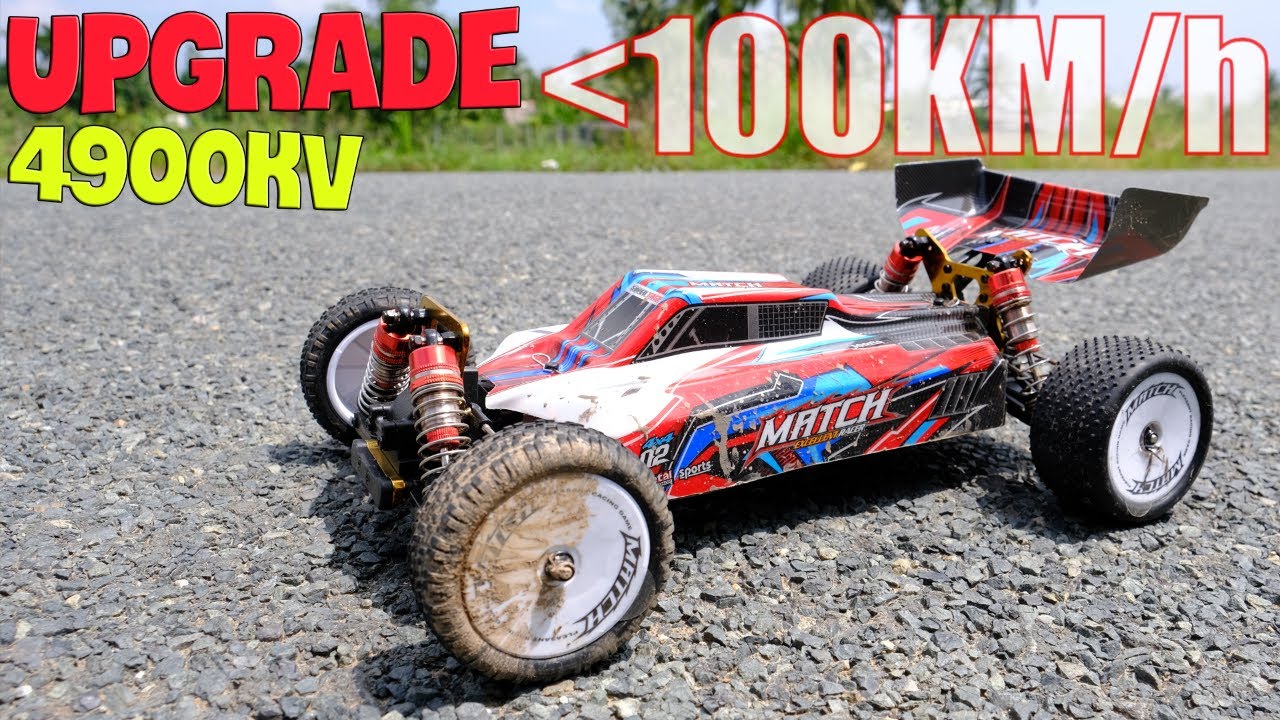 Nâng Cấp Xe Điều Khiển Wltoys 104001 Brushless 4300Kv | Yêu Sáng Tạo