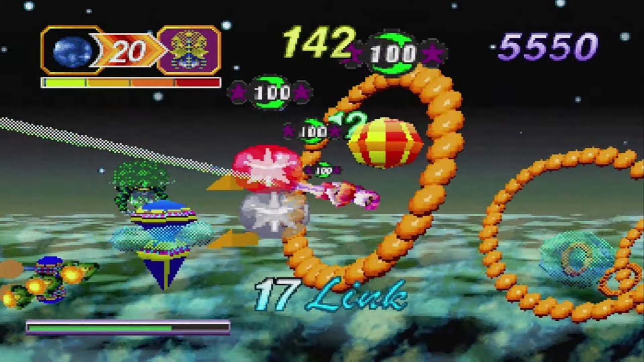 Twin Seeds 192,280 Points - NiGHTS into Dreams (Saturn)