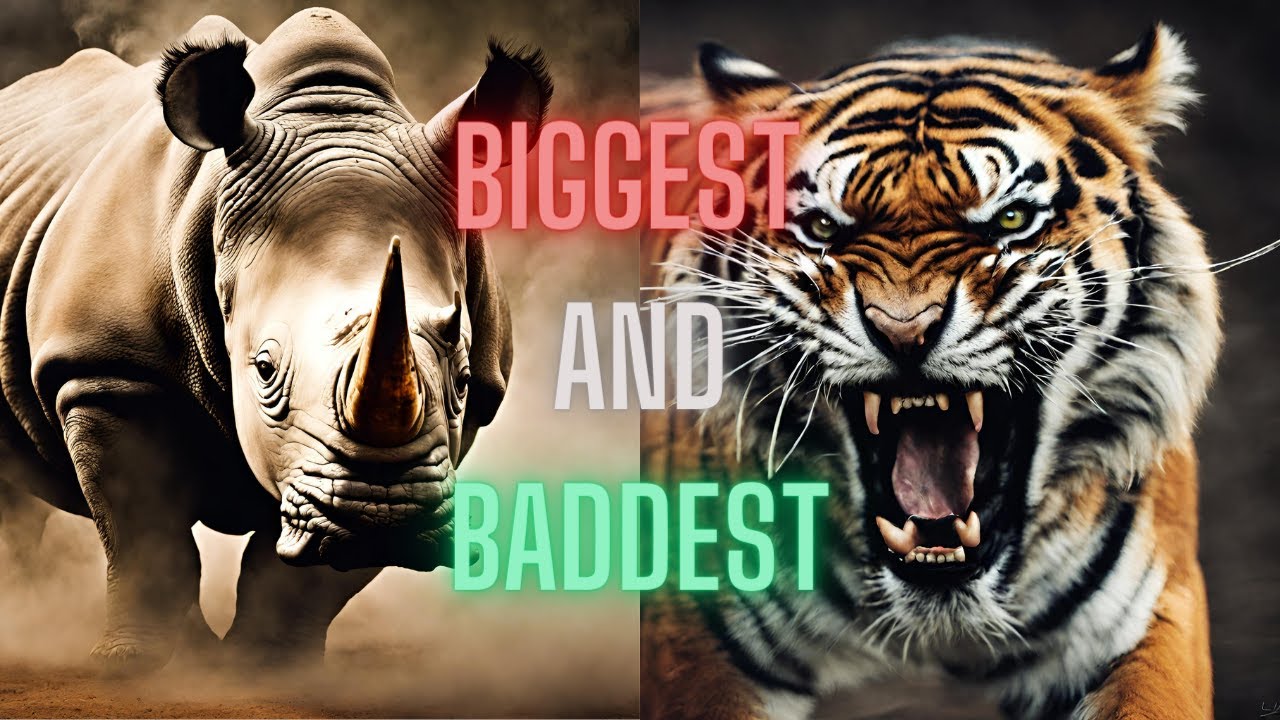 50 Largest Land Animals Alive Today