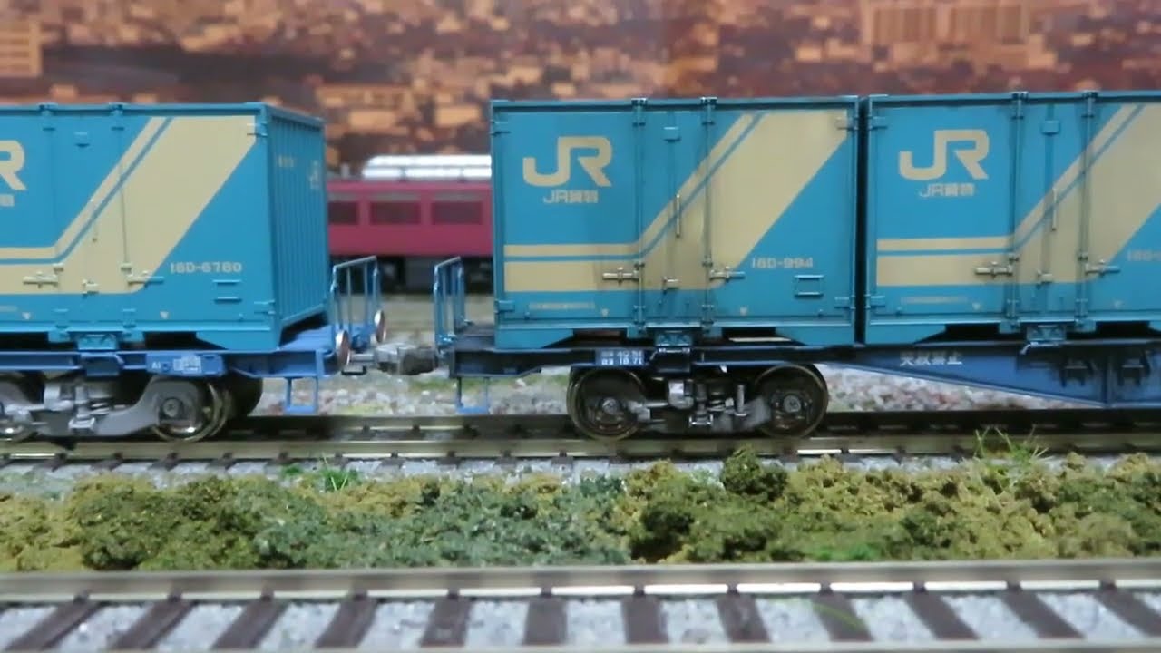 カトーコキ104 18Dウェザリング16番車輛 HO