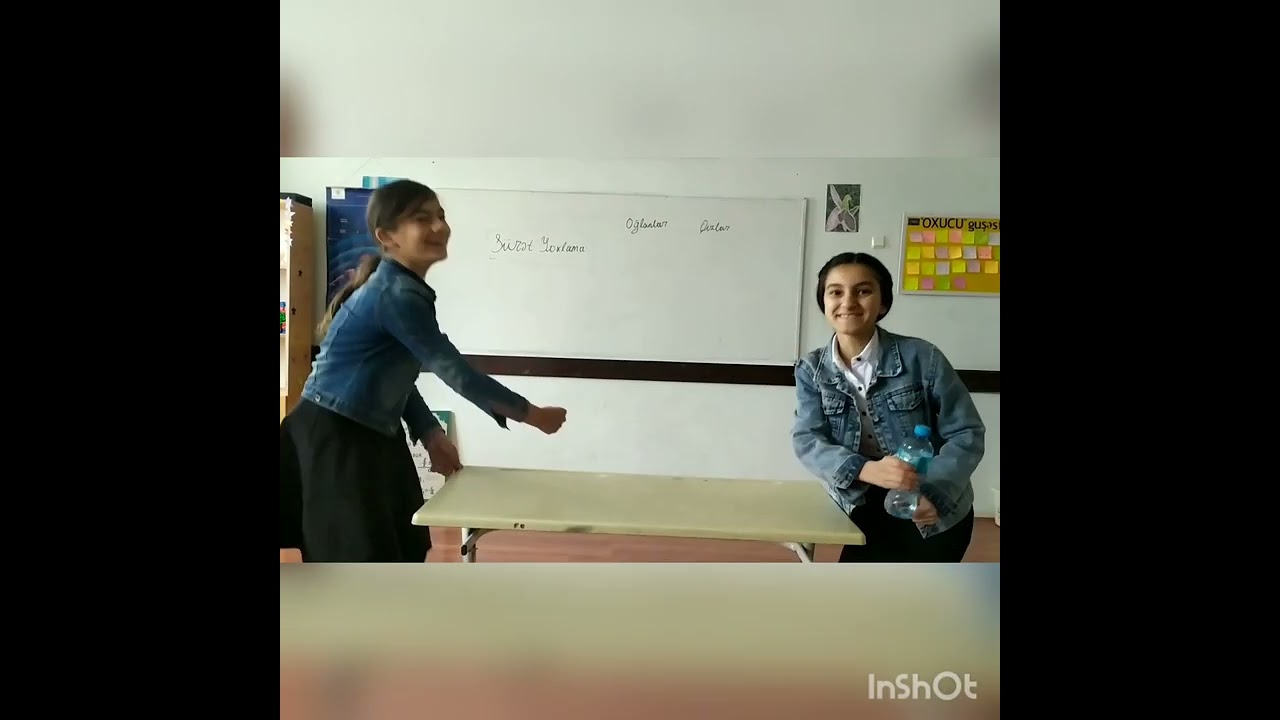 Sürət yoxlama oyunu .Dərsdən sonra oynadıq