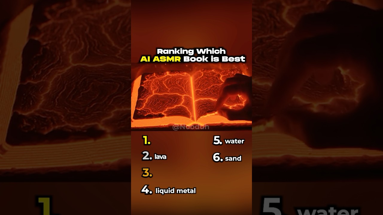 Ranking the Most Satisfying AI ASMR Books