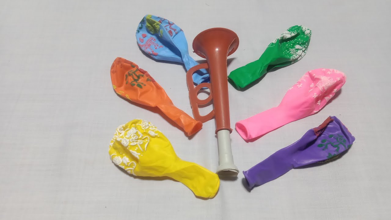 Colorful Big Beautiful Balloons Play and Fun