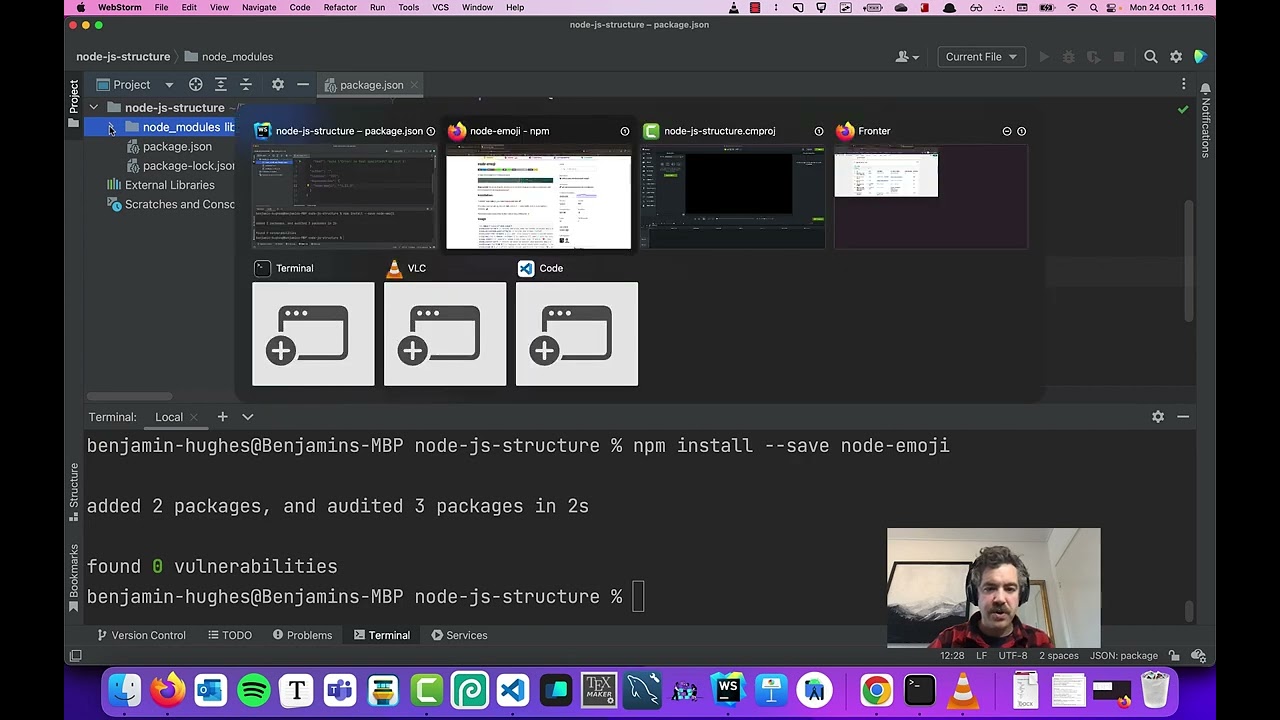 Node.js project structure