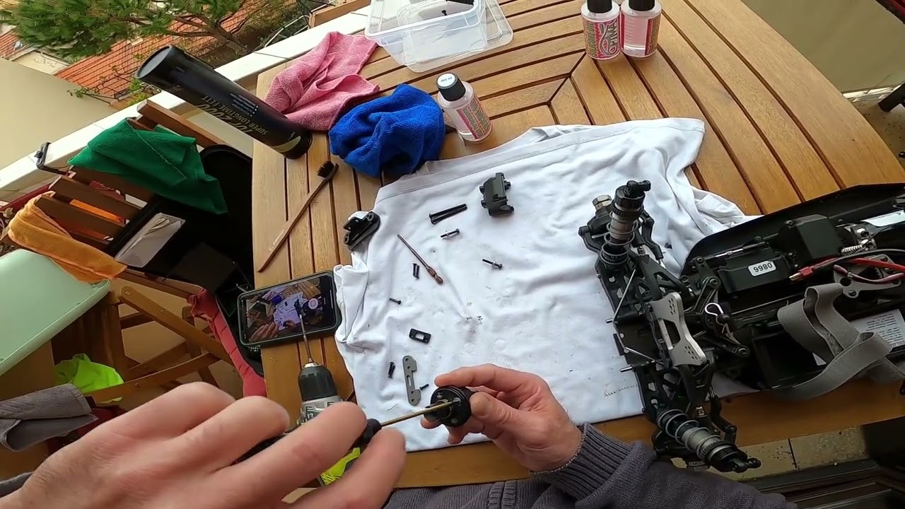 Démontage remontage Diff Avant HOBAO HYPER VS